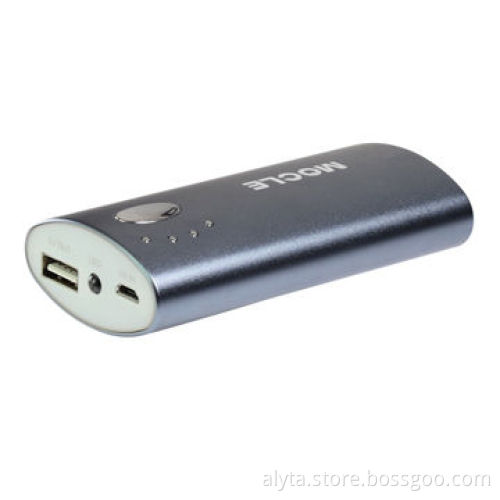 Streamline Design Collocation Concise and Easy Transparent Acrylic Packaging Power Bank